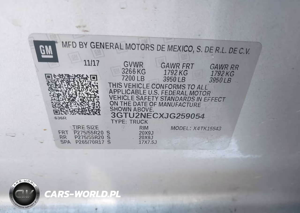 2018 GMC Sierra 1500 Slt VIN:3GTU2NECXJG259054 - 9