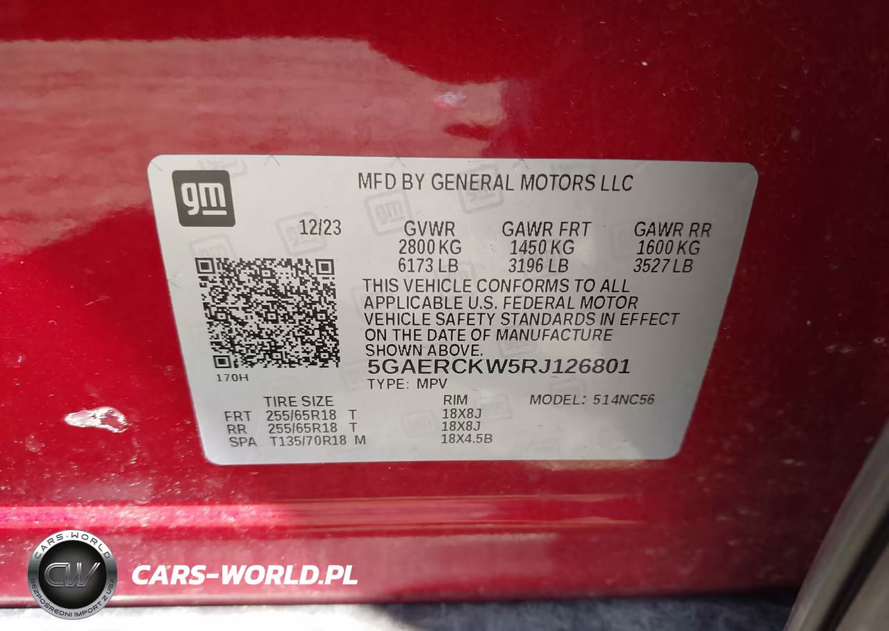 2024 Buick Enclave Premium Fwd VIN:5GAERCKW5RJ126801 - 9