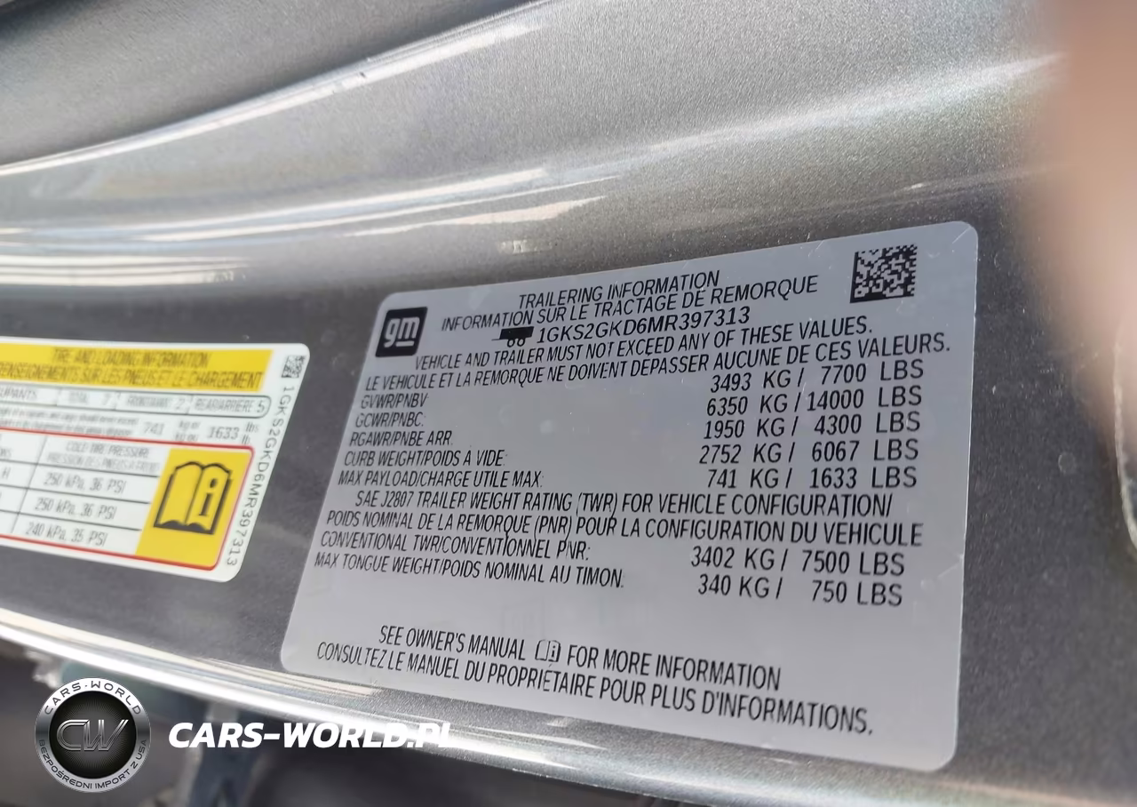 2021 GMC Yukon Xl Slt VIN:1GKS2GKD6MR397313 - 9