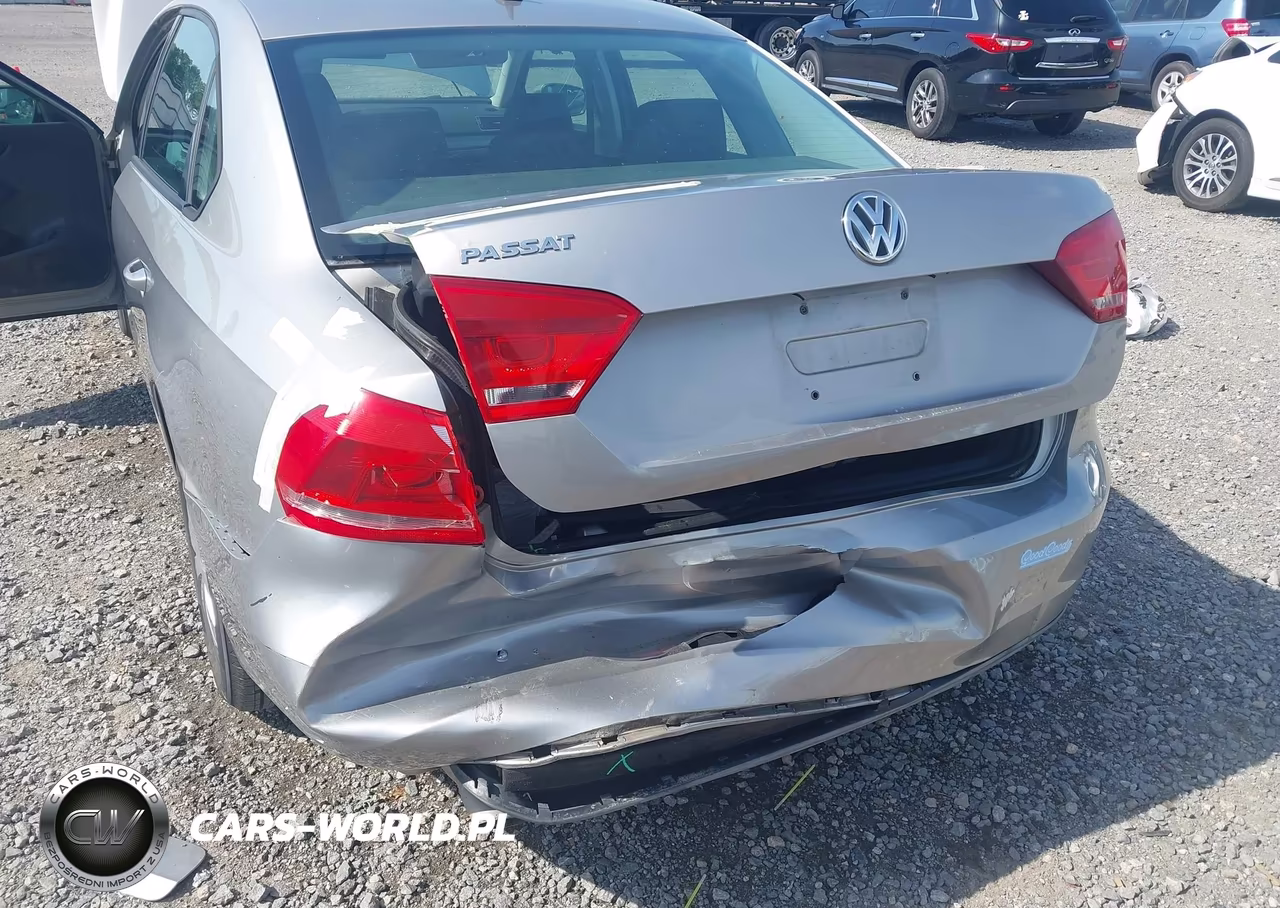 2013 Volkswagen Passat 2.5L S VIN:1VWAP7A30DC041618 - 6