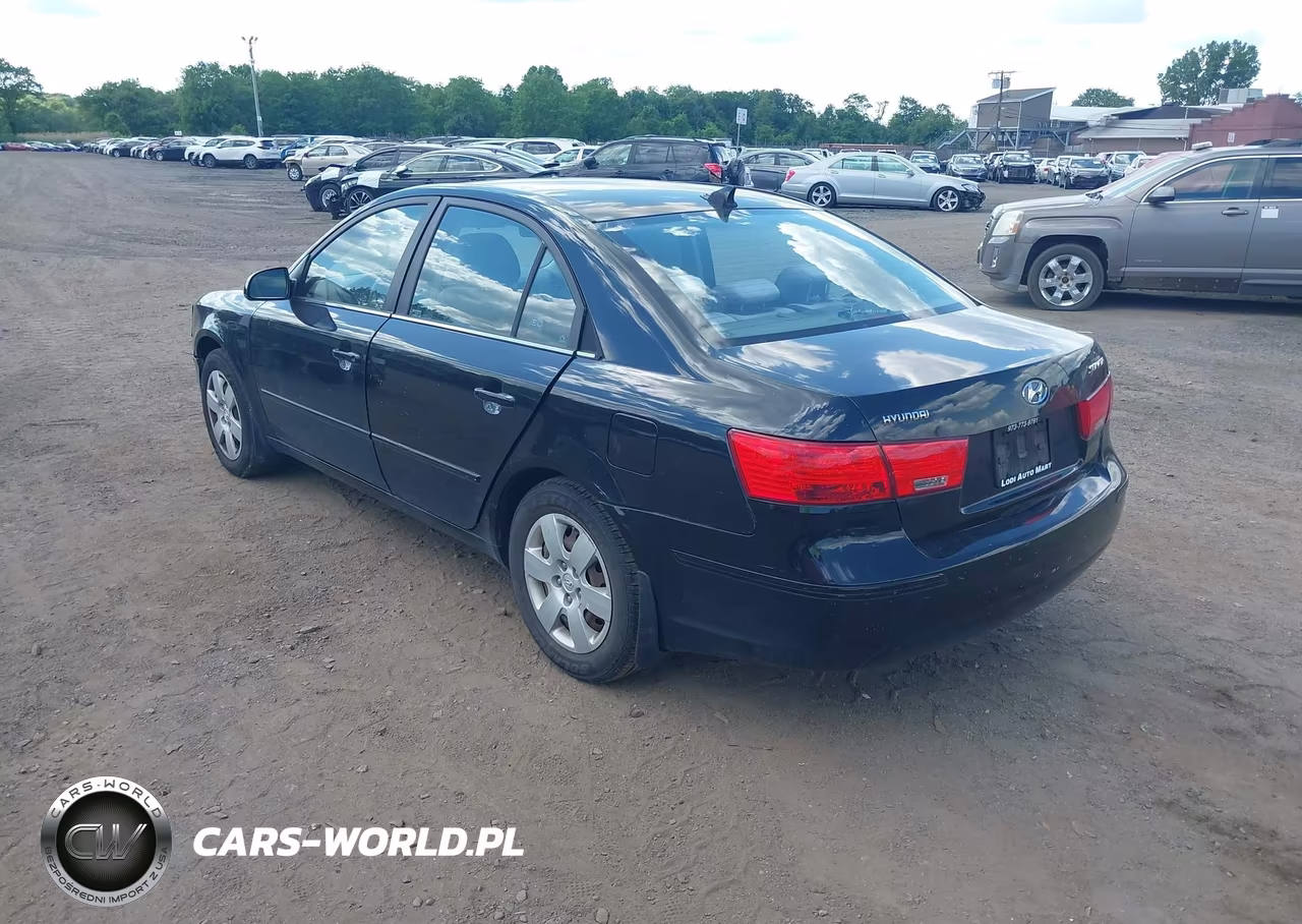 2009 Hyundai Sonata Gls VIN:5NPET46C29H558633 - 3