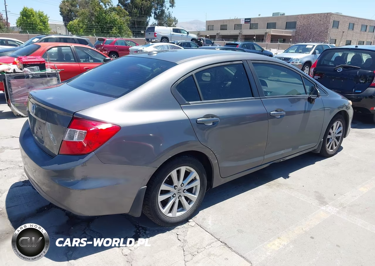 2012 Honda Civic Ex VIN:2HGFB2F82CH540884 - 4