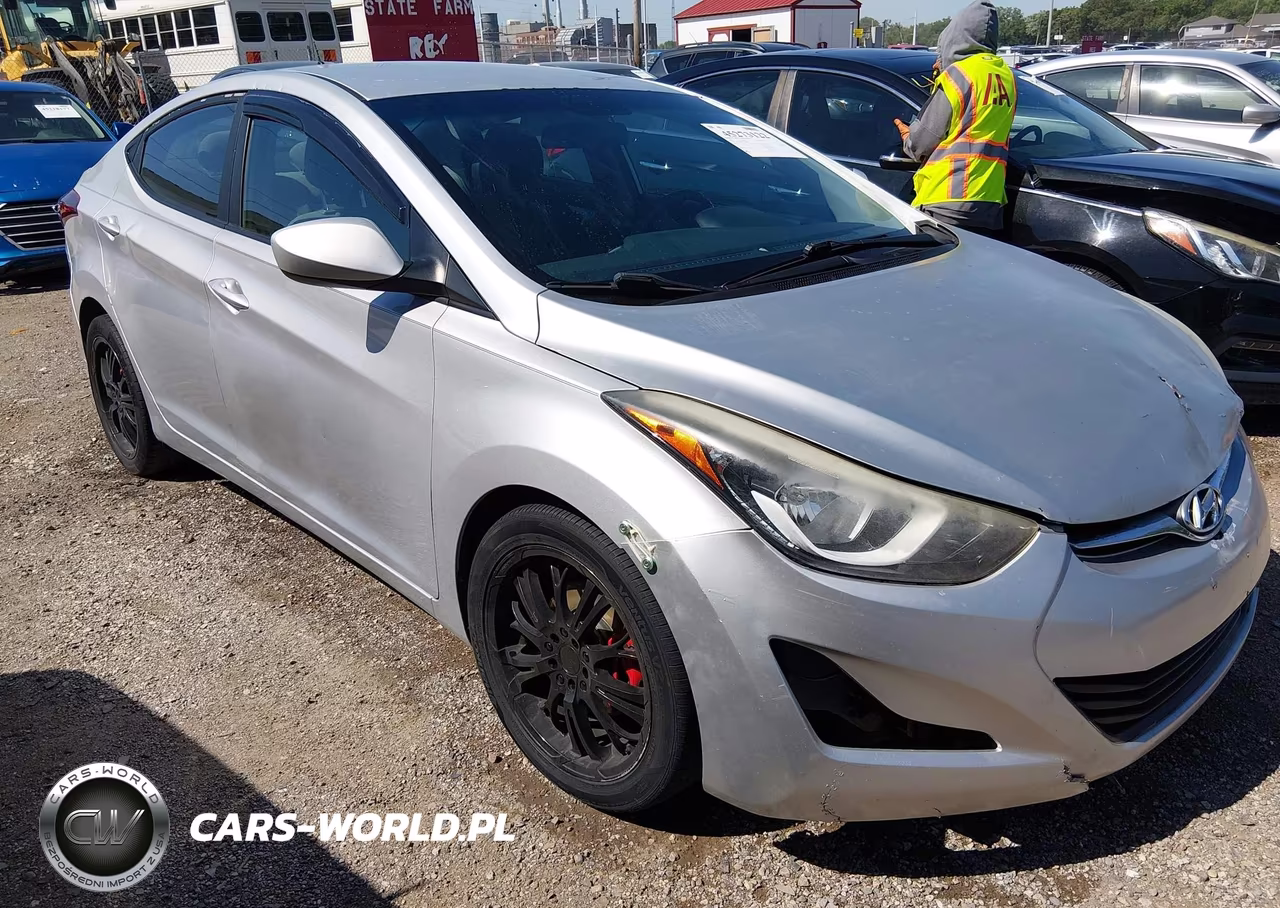 2015 Hyundai Elantra Se VIN:5NPDH4AE9FH648587 - 6