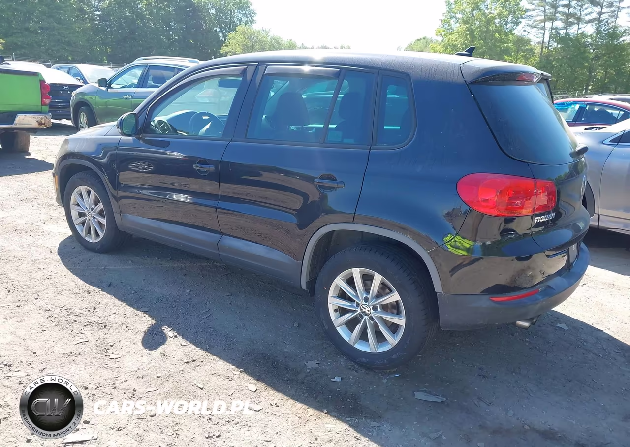 2014 Volkswagen Tiguan Se VIN:WVGBV3AX5EW585939 - 3