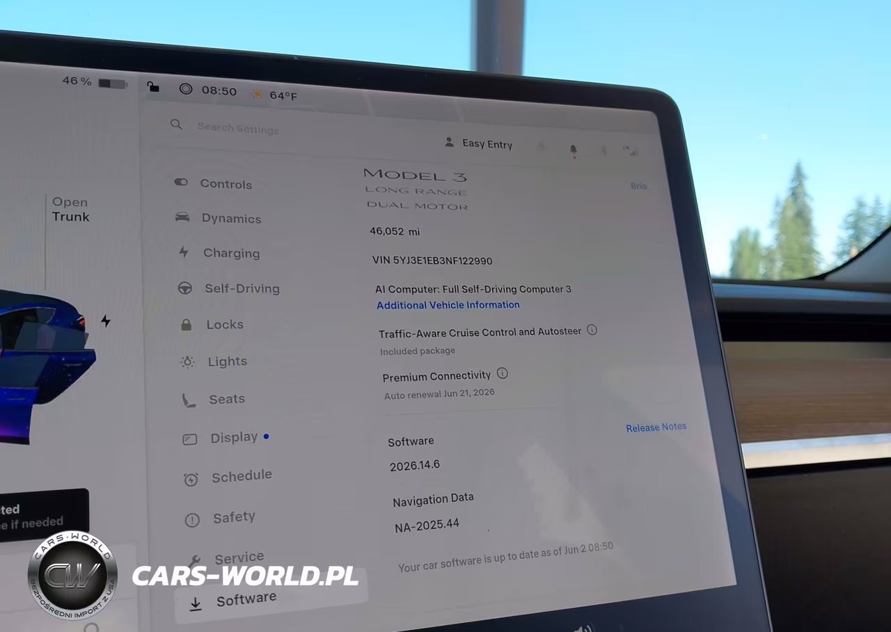 2022 Tesla Model 3 Long Range Dual Motor All-Wheel Drive VIN:5YJ3E1EB3NF122990 - 15