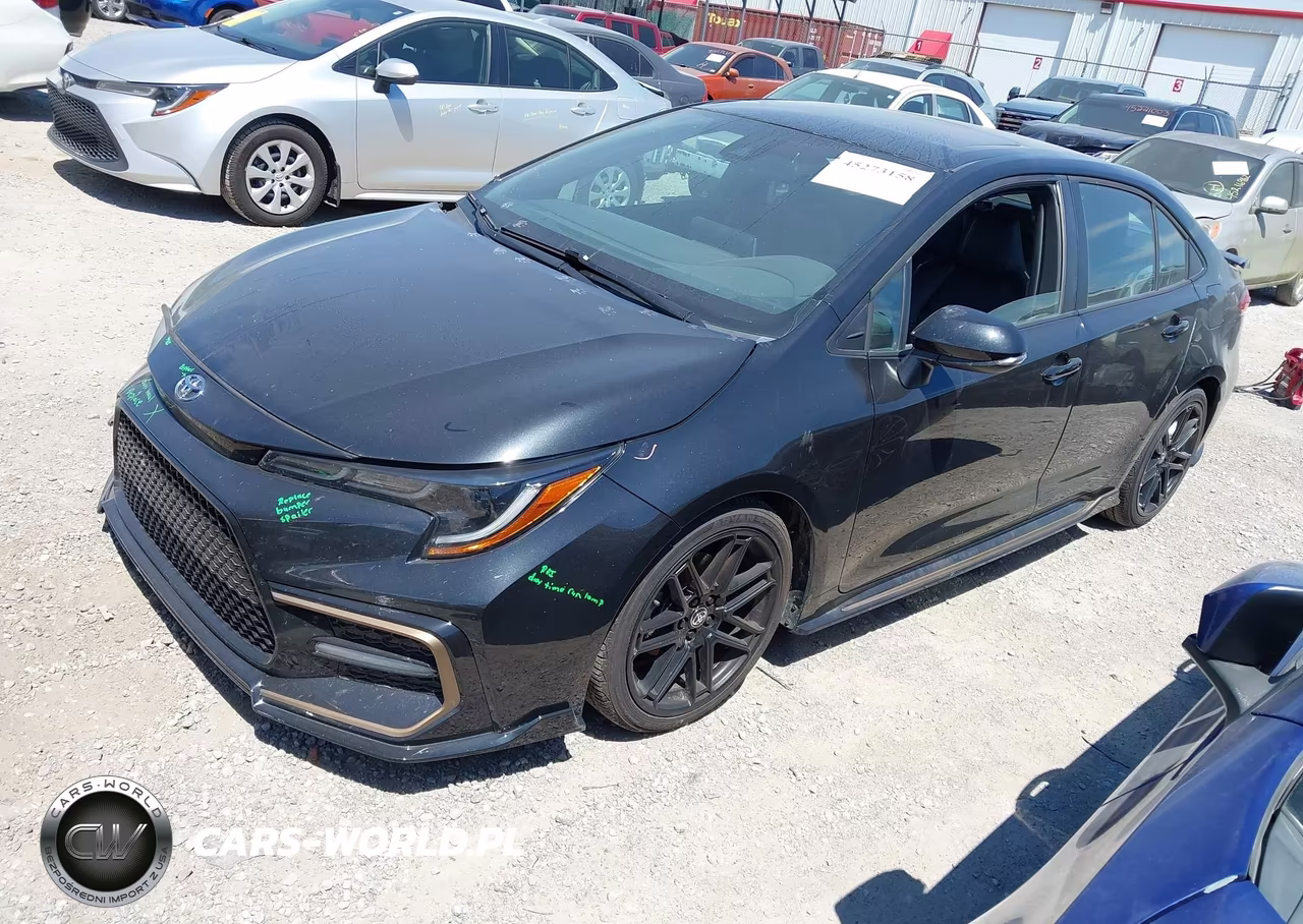 2021 Toyota Corolla Xse Apex Edition VIN:5YFT4MCE8MP095595 - 2