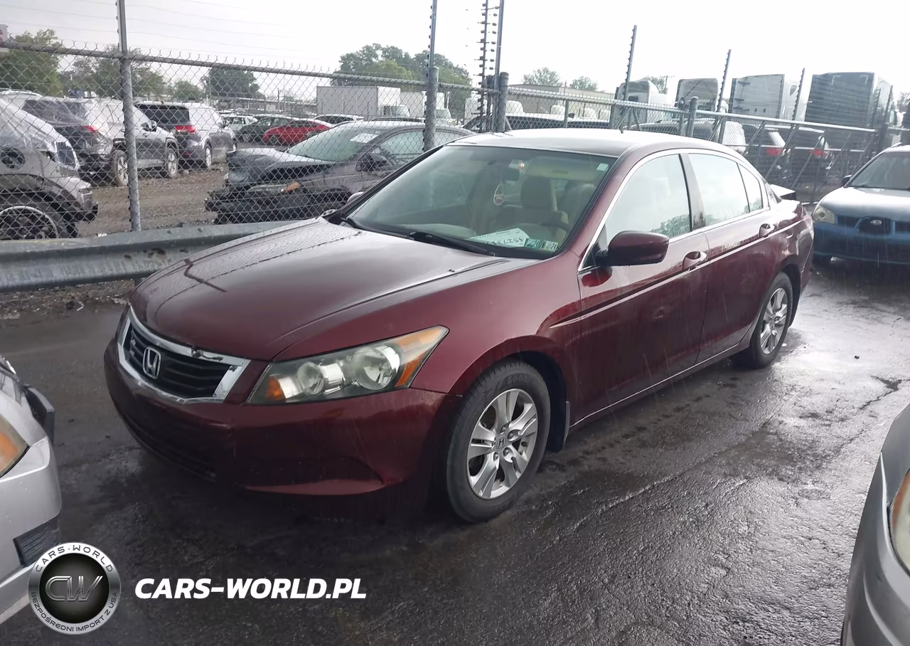 2008 Honda Accord 2.4 Lx-P VIN:1HGCP26418A162354 - 2