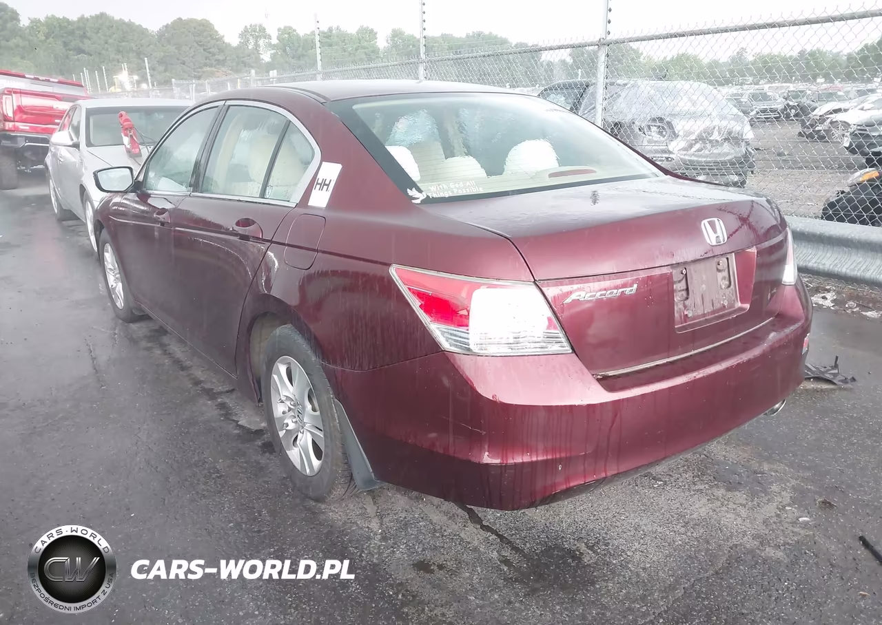 2008 Honda Accord 2.4 Lx-P VIN:1HGCP26418A162354 - 3