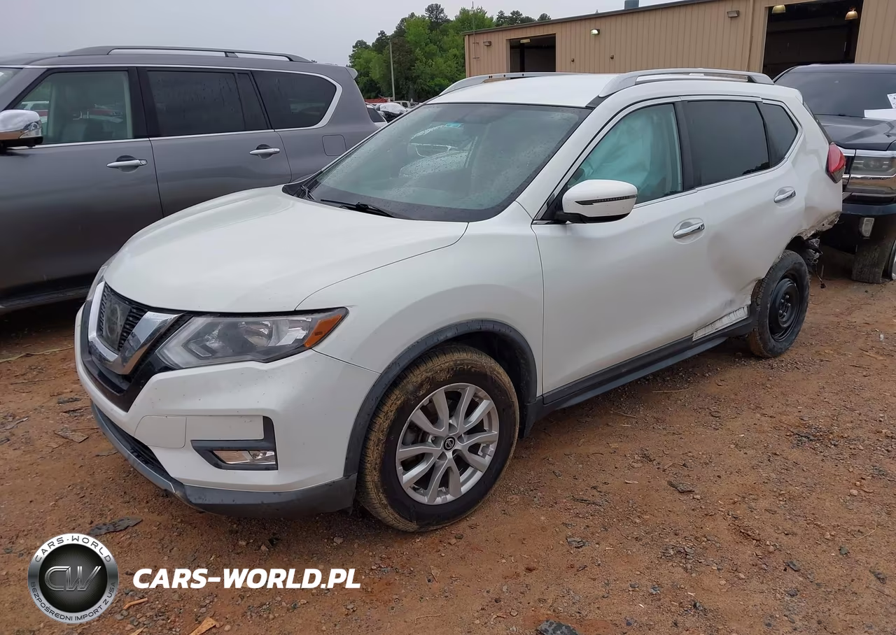 2017 Nissan Rogue Sv VIN:KNMAT2MT8HP595954 - 2