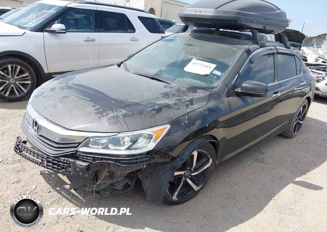2016 Honda Accord Ex VIN:1HGCR2F77GA012543 - 2