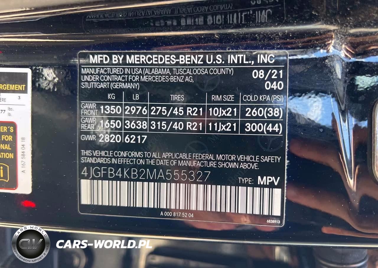 2021 Mercedes-Benz Gle 350 4Matic VIN:4JGFB4KB2MA555327 - 9