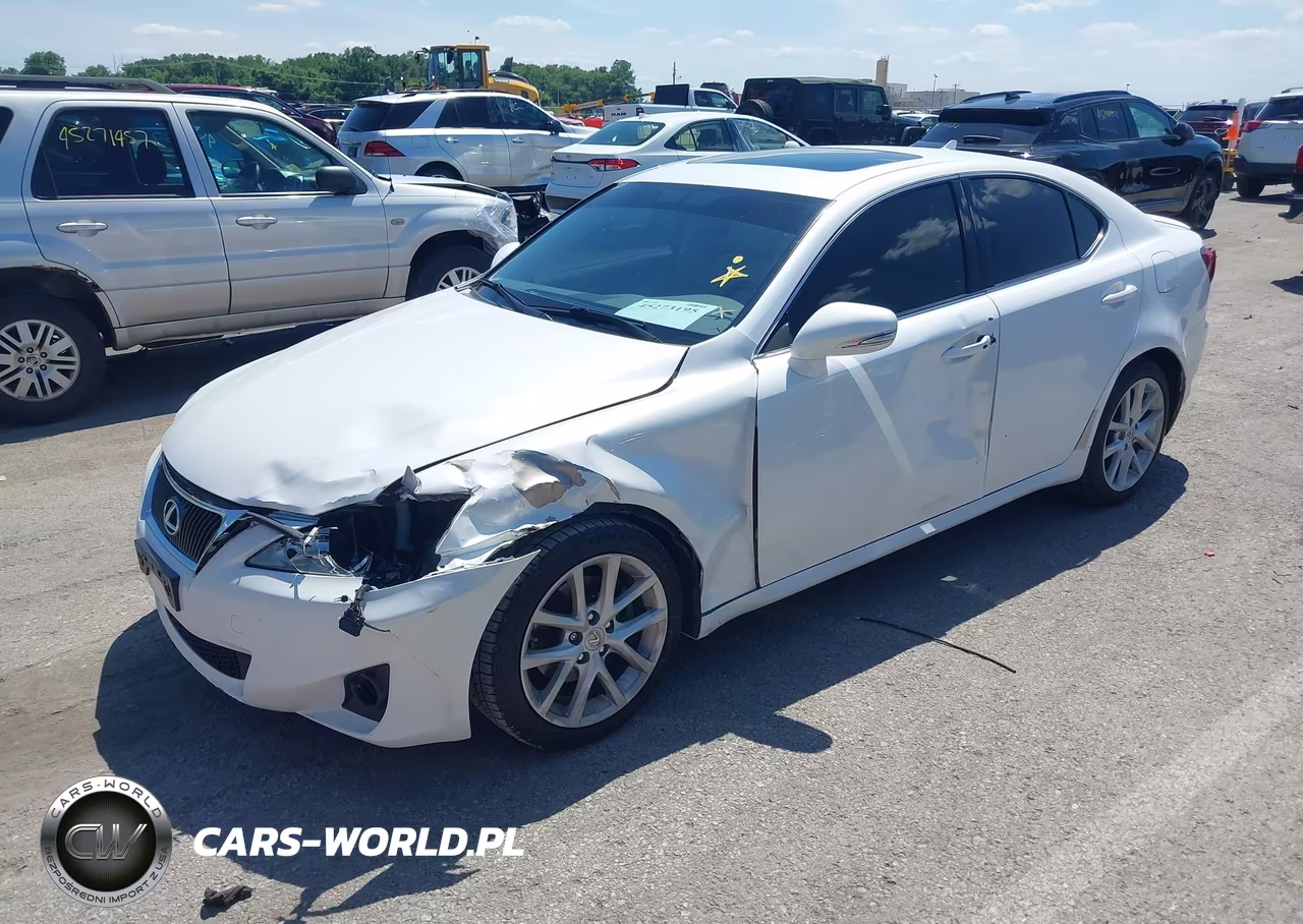 2012 Lexus Is 250 VIN:JTHBF5C22C5165412 - 2