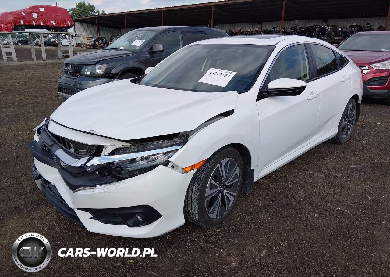 2018 Honda Civic Ex-L VIN:JHMFC1F72JX028904 - 2