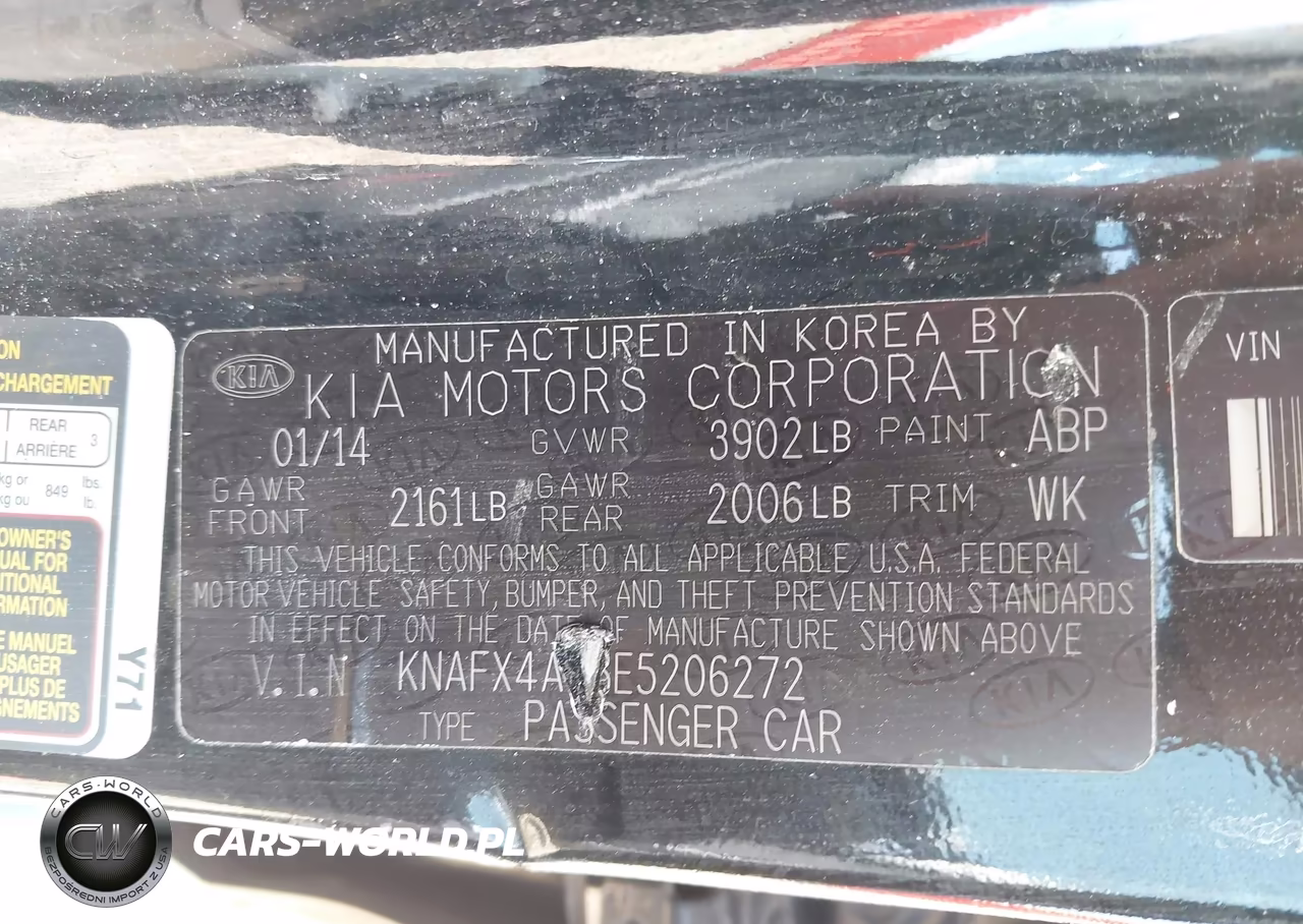 2014 Kia Forte Ex VIN:KNAFX4A88E5206272 - 9