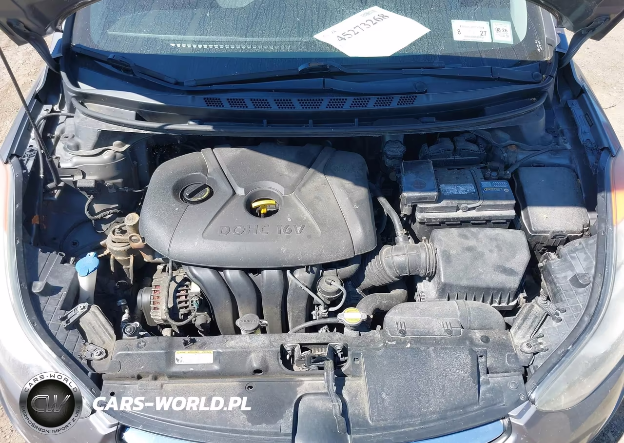 2012 Hyundai Elantra Gls VIN:5NPDH4AE9CH067084 - 10