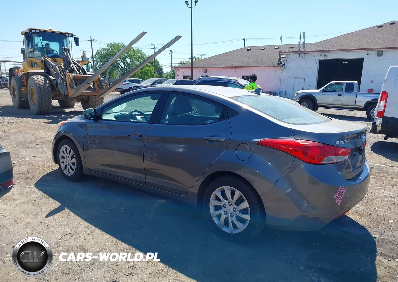 2012 Hyundai Elantra Gls VIN:5NPDH4AE9CH067084 - 3