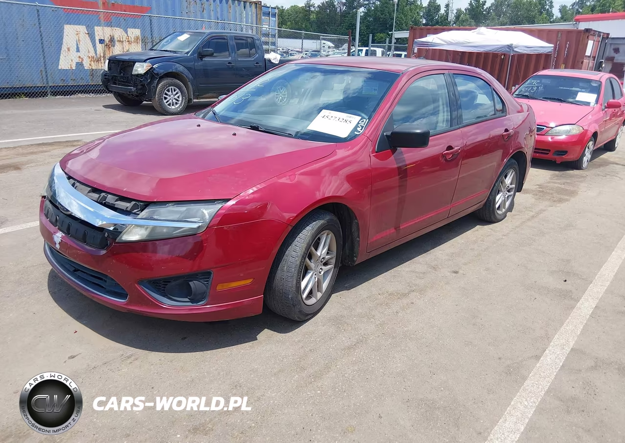 2010 Ford Fusion S VIN:3FAHP0GAXAR180172 - 2