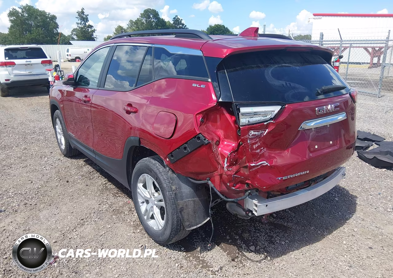 2023 GMC Terrain Fwd Sle VIN:3GKALMEG9PL269981 - 3