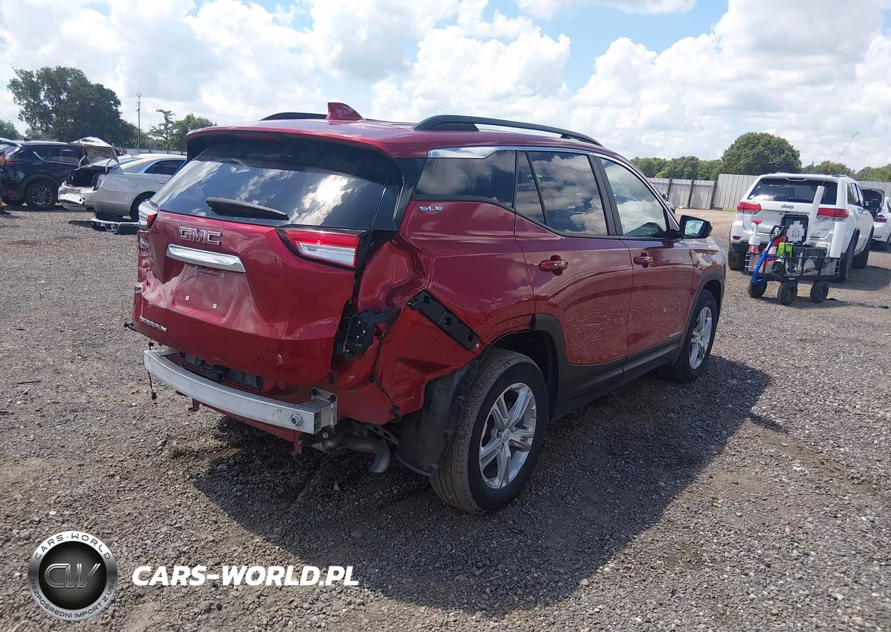 2023 GMC Terrain Fwd Sle VIN:3GKALMEG9PL269981 - 4