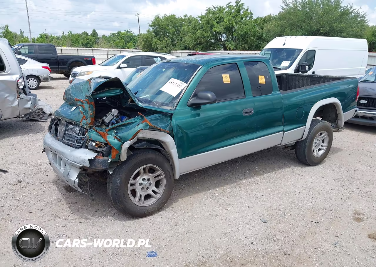 2004 Dodge Dakota Slt VIN:1D7GL42K94S600964 - 2