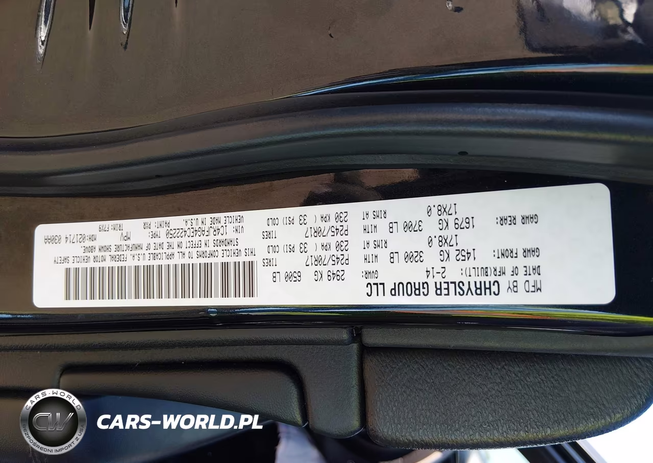 2014 Jeep Grand Cherokee Laredo VIN:1C4RJFAG4EC422250 - 9
