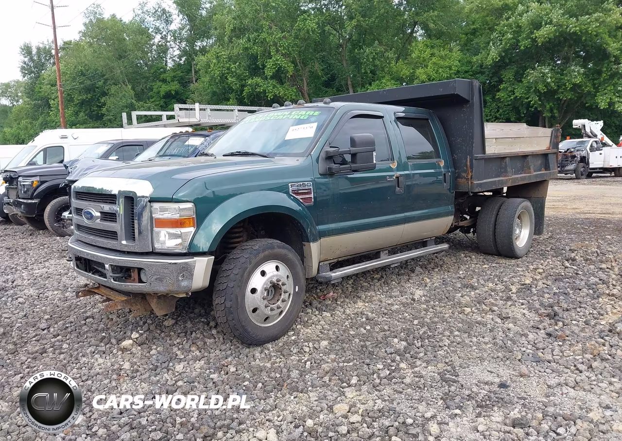 2008 Ford F-450 Lariat VIN:1FTXW43R38EA25455 - 2