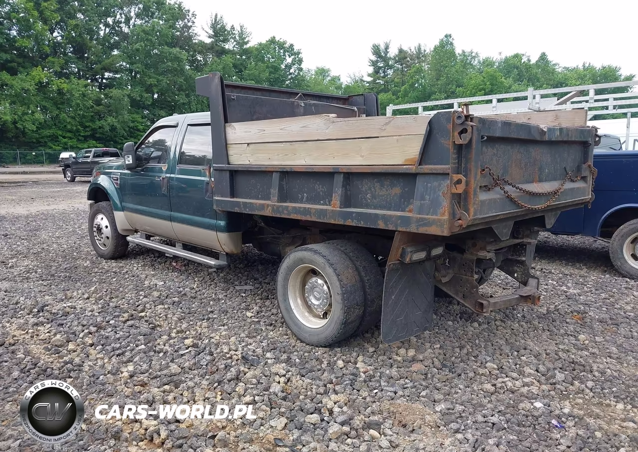 2008 Ford F-450 Lariat VIN:1FTXW43R38EA25455 - 3
