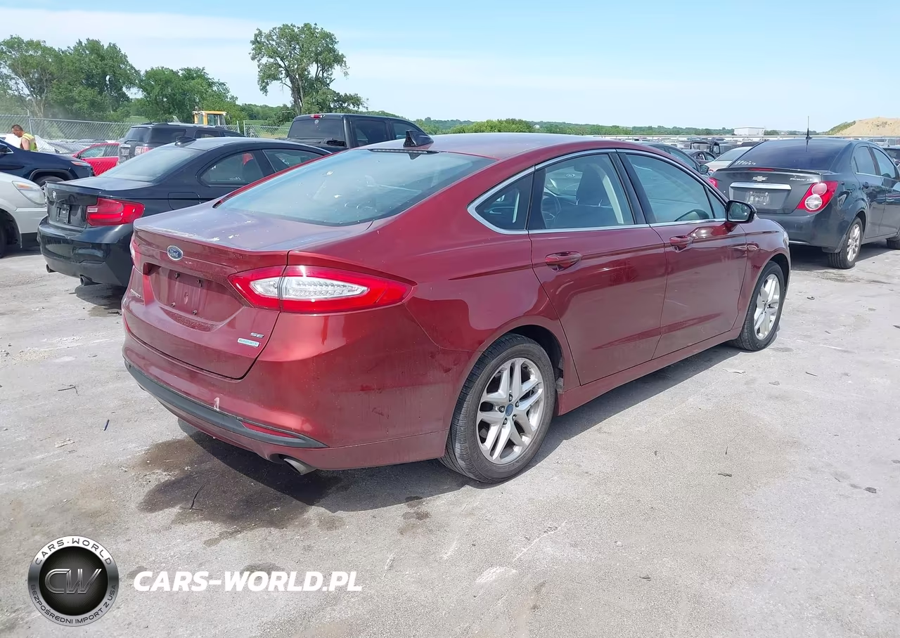 2014 Ford Fusion Se VIN:3FA6P0HD9ER289860 - 4