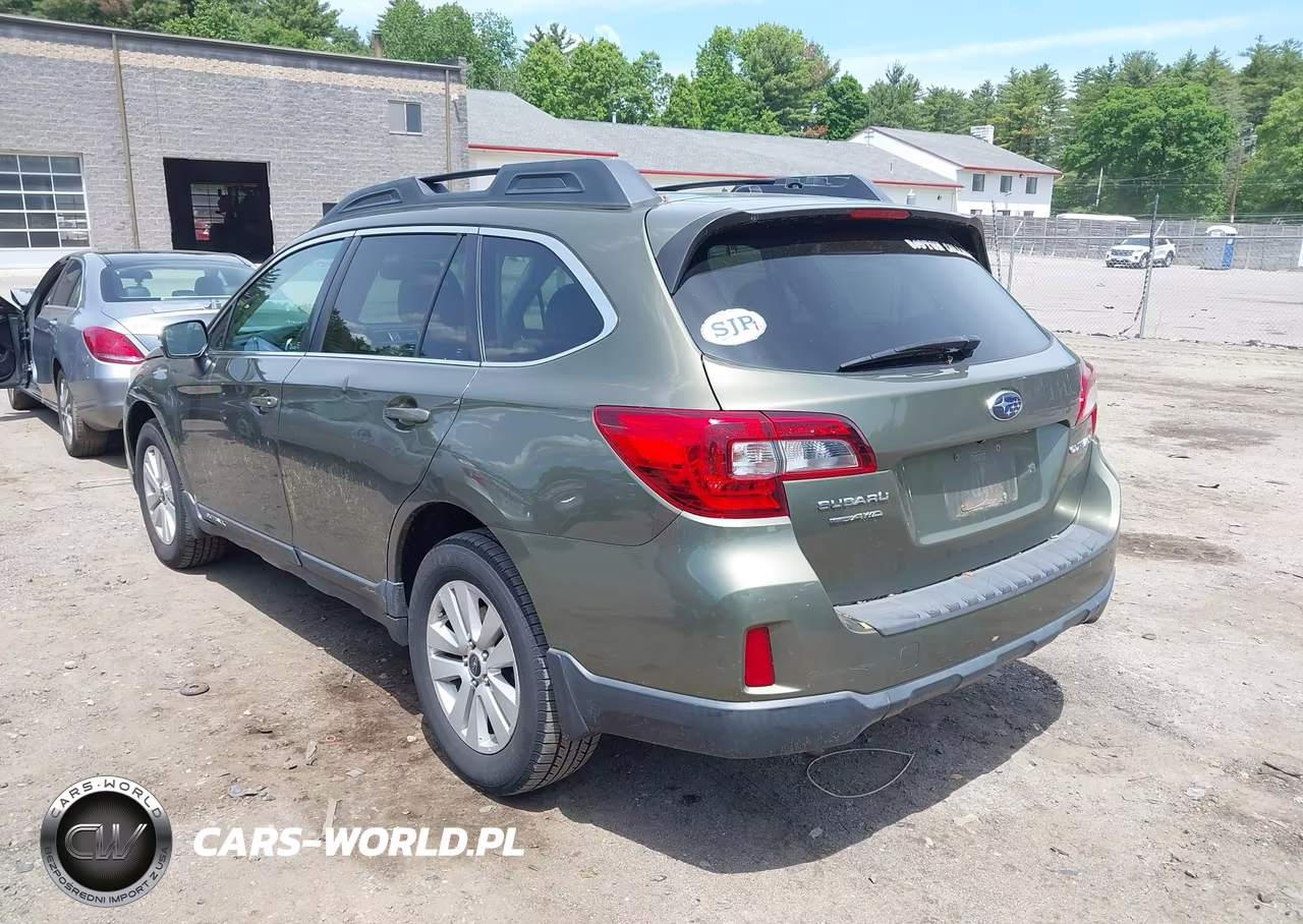 2015 Subaru Outback 2.5I Premium VIN:4S4BSADC8F3215254 - 3