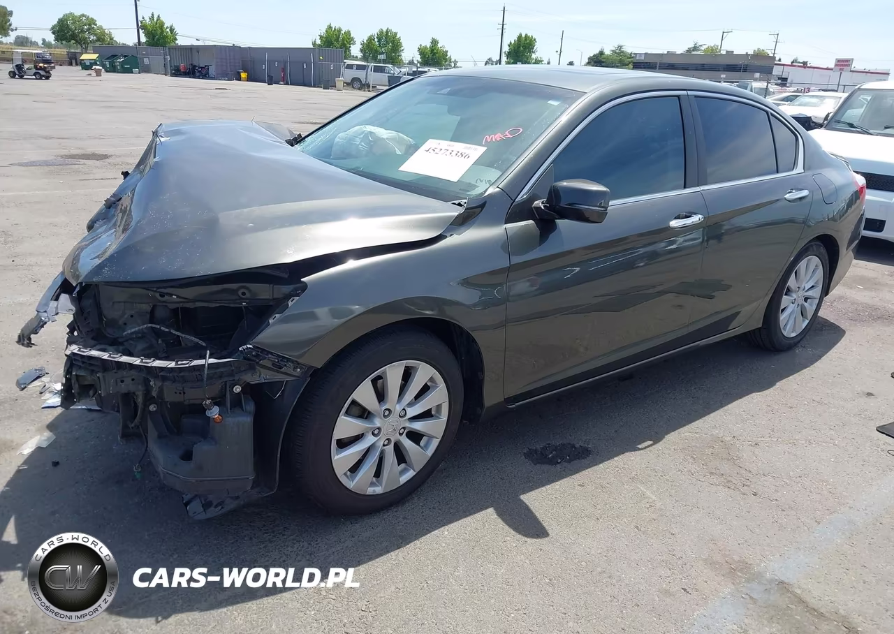 2013 Honda Accord Ex-L VIN:1HGCR2F87DA038791 - 2