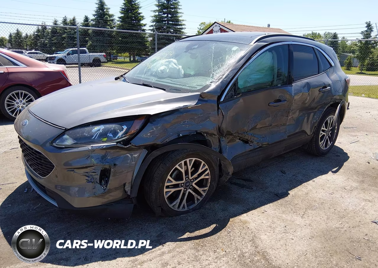 2021 Ford Escape Sel VIN:1FMCU9H66MUA61345 - 2