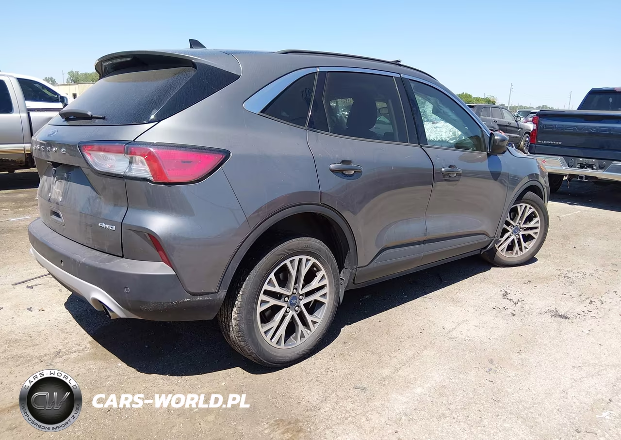 2021 Ford Escape Sel VIN:1FMCU9H66MUA61345 - 4