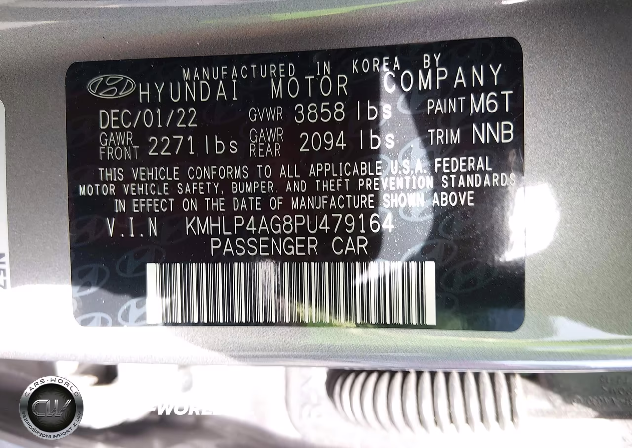 2023 Hyundai Elantra Limited VIN:KMHLP4AG8PU479164 - 9