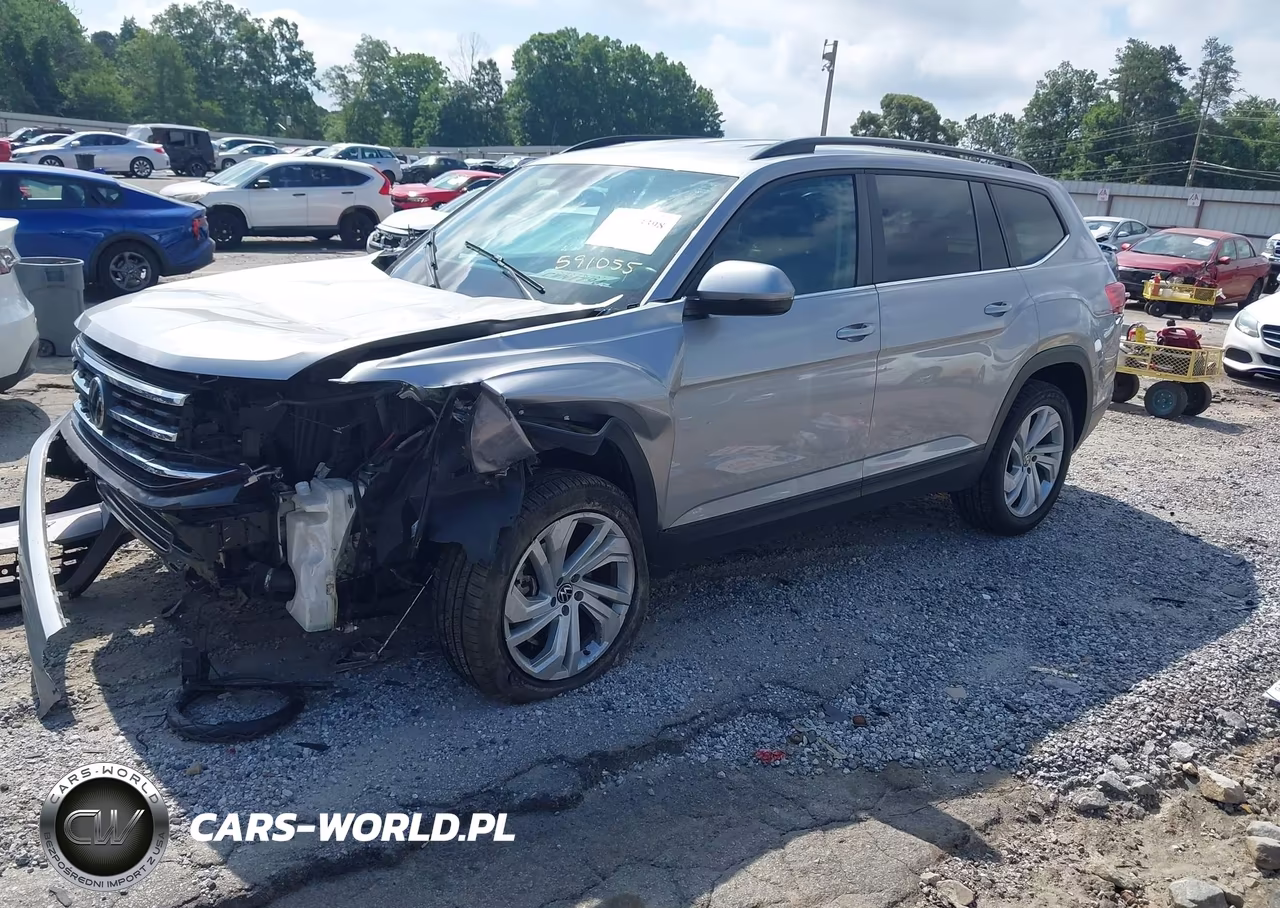 2021 Volkswagen Atlas 2.0T Se W-Technology VIN:1V2WP2CA6MC591055 - 2