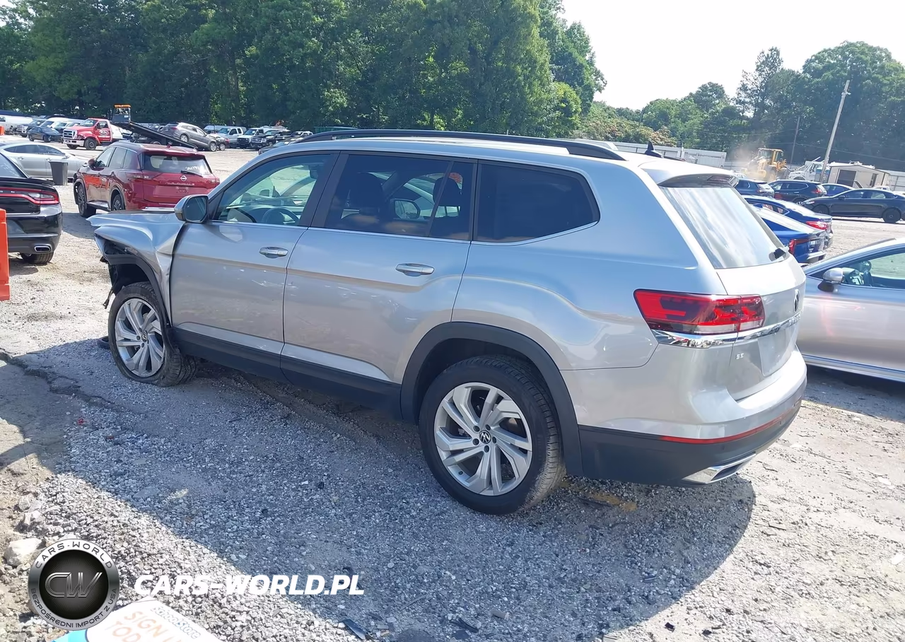 2021 Volkswagen Atlas 2.0T Se W-Technology VIN:1V2WP2CA6MC591055 - 3