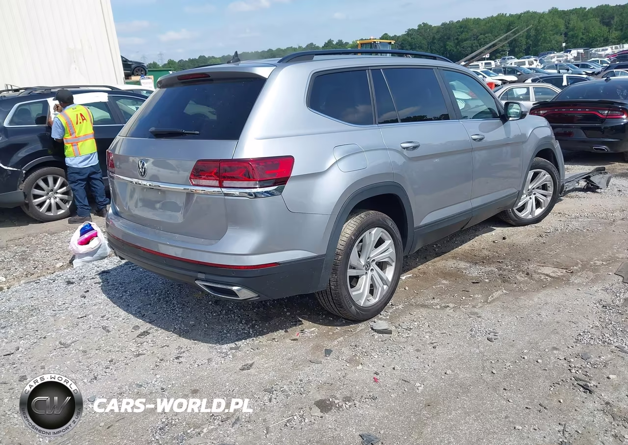 2021 Volkswagen Atlas 2.0T Se W-Technology VIN:1V2WP2CA6MC591055 - 4