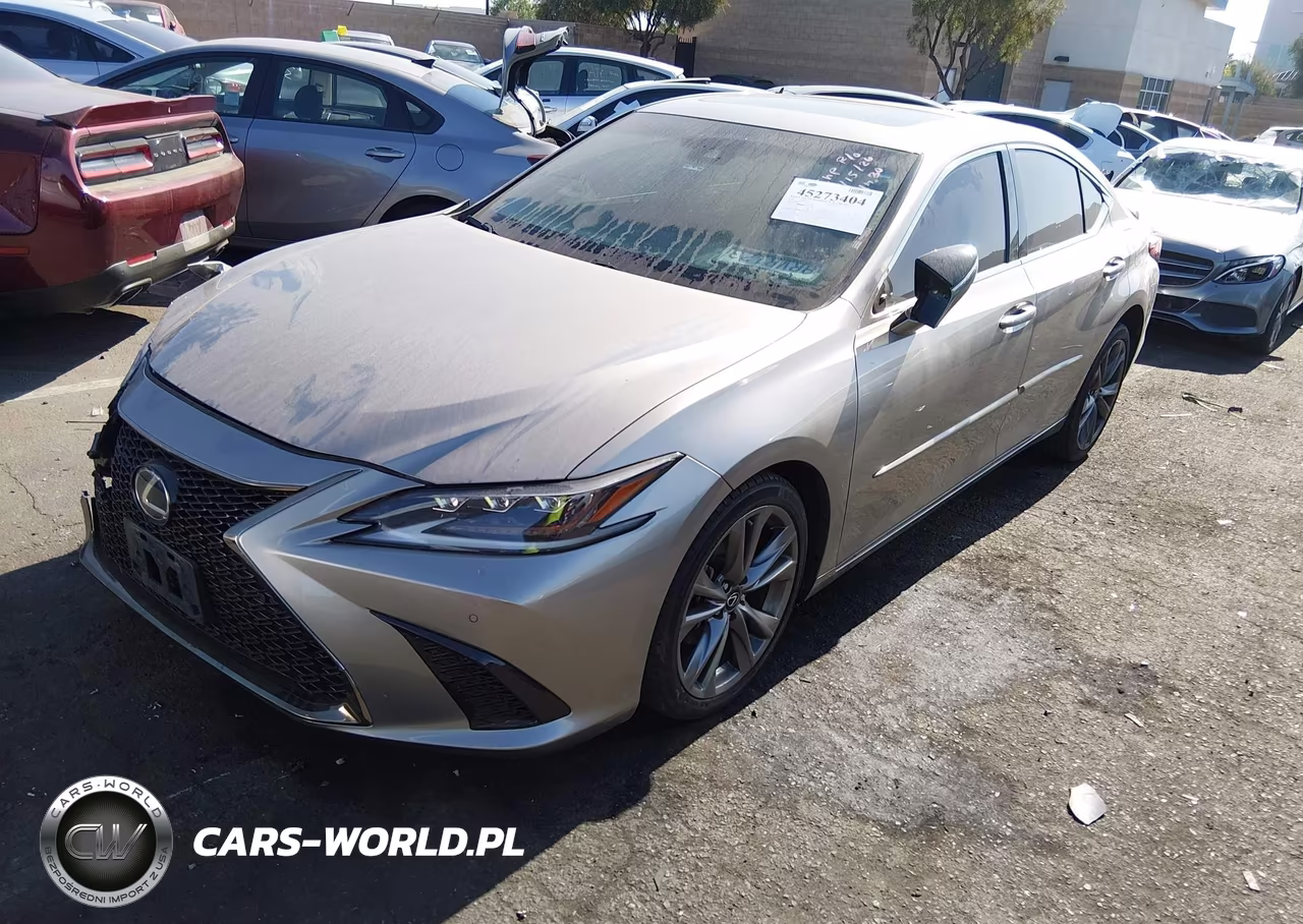 2020 Lexus Es 350 F Sport VIN:58AGZ1B15LU076752 - 2