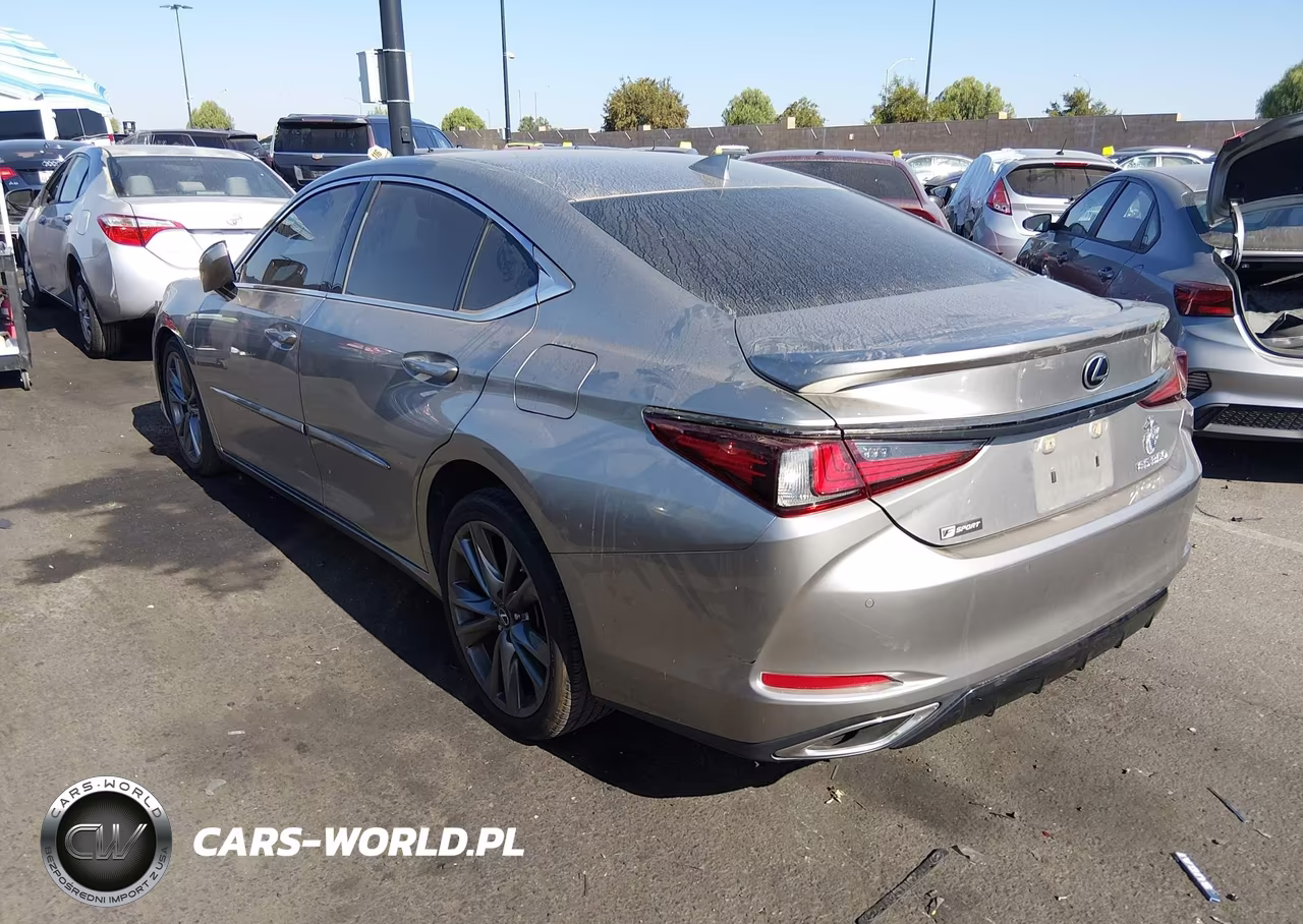 2020 Lexus Es 350 F Sport VIN:58AGZ1B15LU076752 - 3