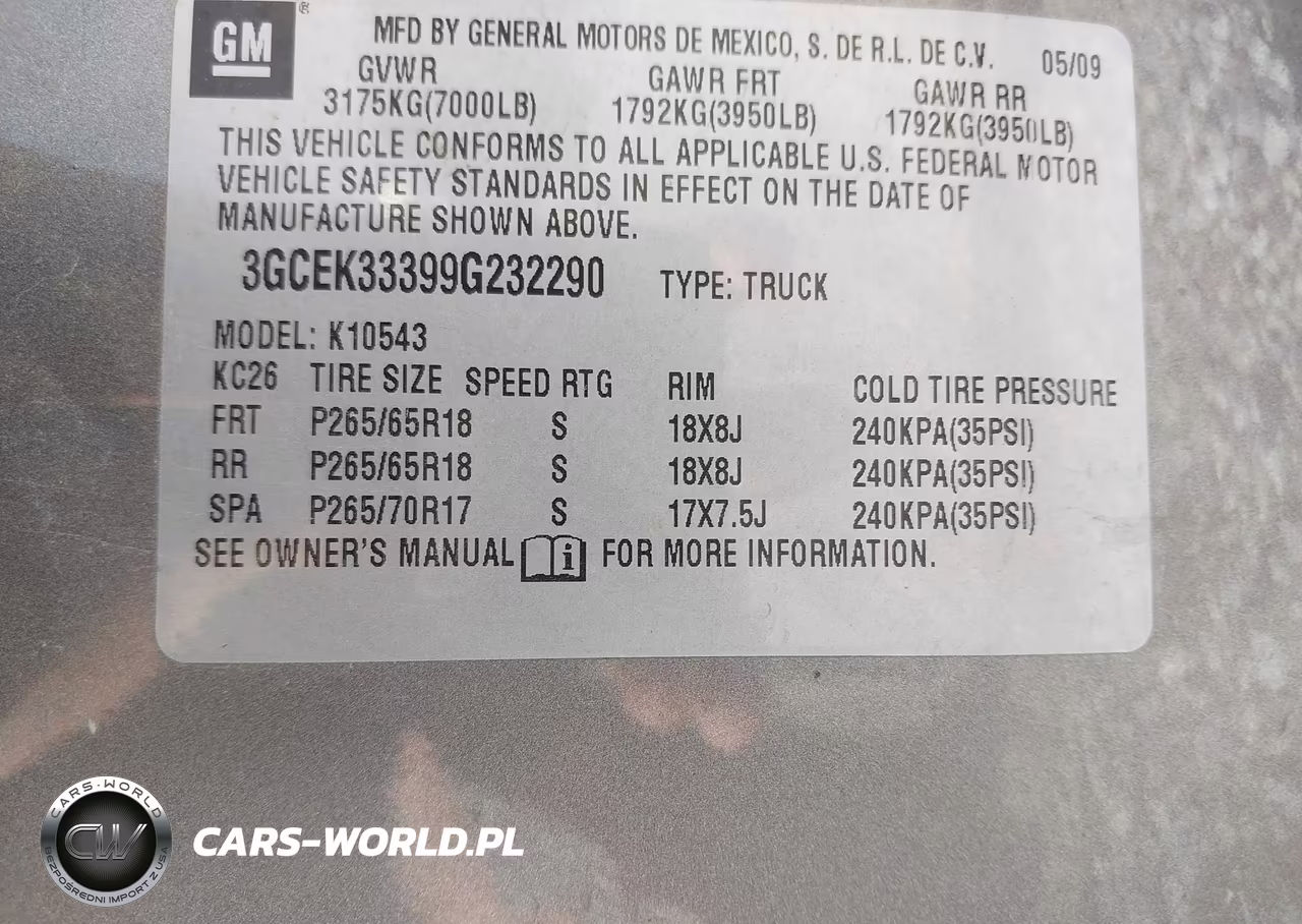 2009 Chevrolet Silverado 1500 Ltz VIN:3GCEK33399G232290 - 9