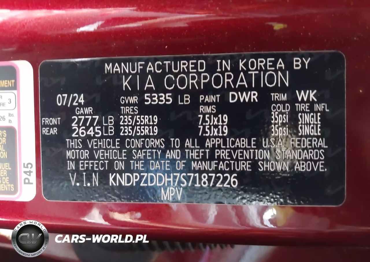 2025 Kia Sportage Plug-In Hybrid X-Line Prestige VIN:KNDPZDDH7S7187226 - 9