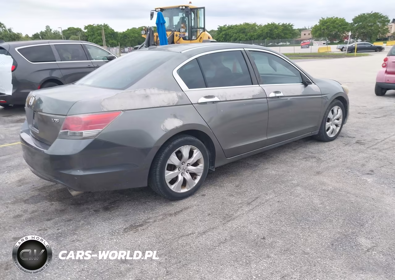 2008 Honda Accord 3.5 Ex-L VIN:1HGCP36858A031405 - 4
