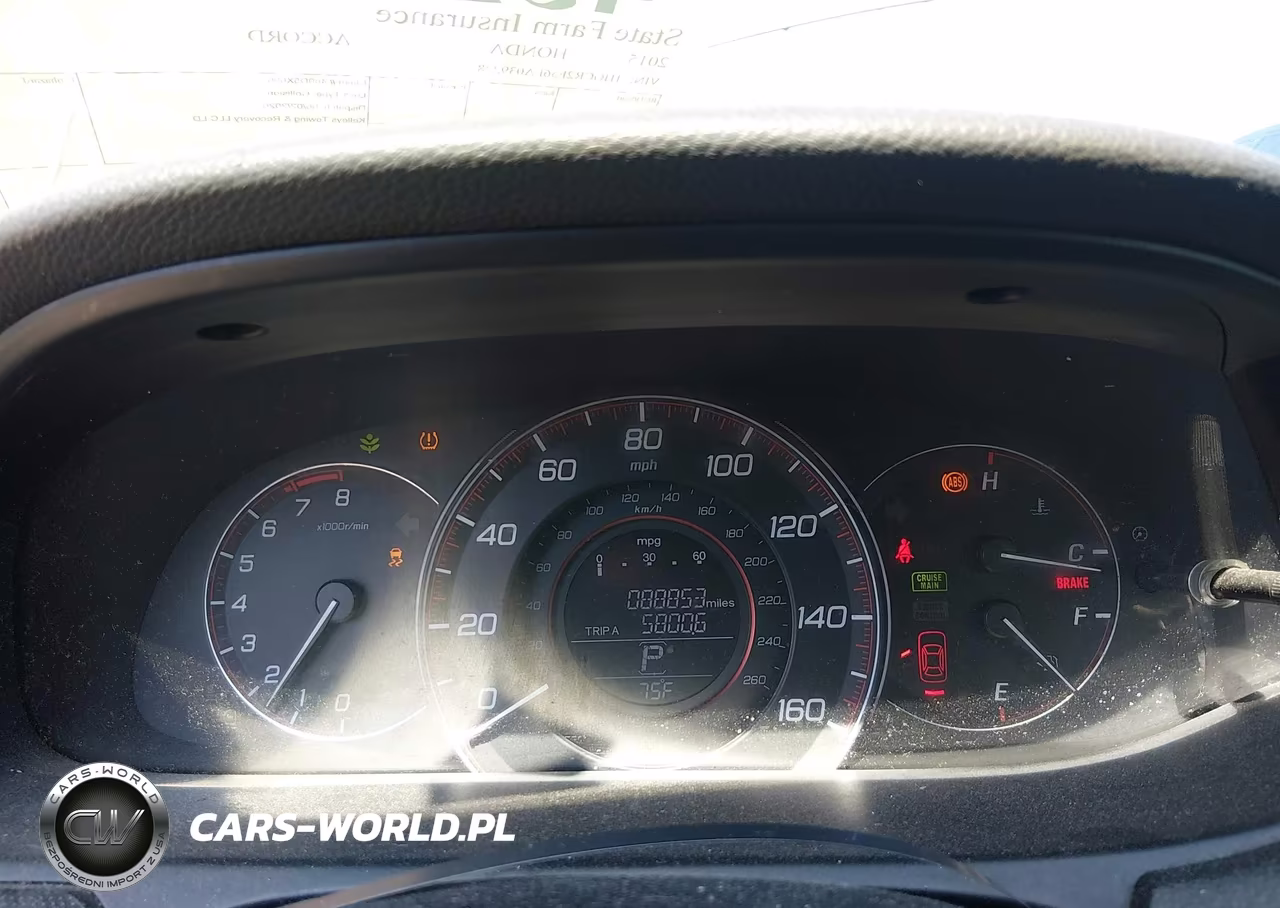 2015 Honda Accord Sport VIN:1HGCR2F56FA039228 - 7