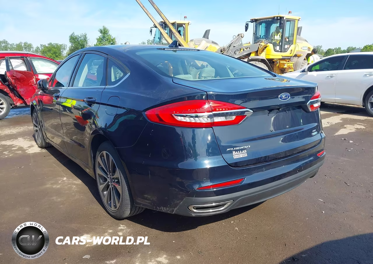 2020 Ford Fusion Se VIN:3FA6P0T96LR236565 - 3