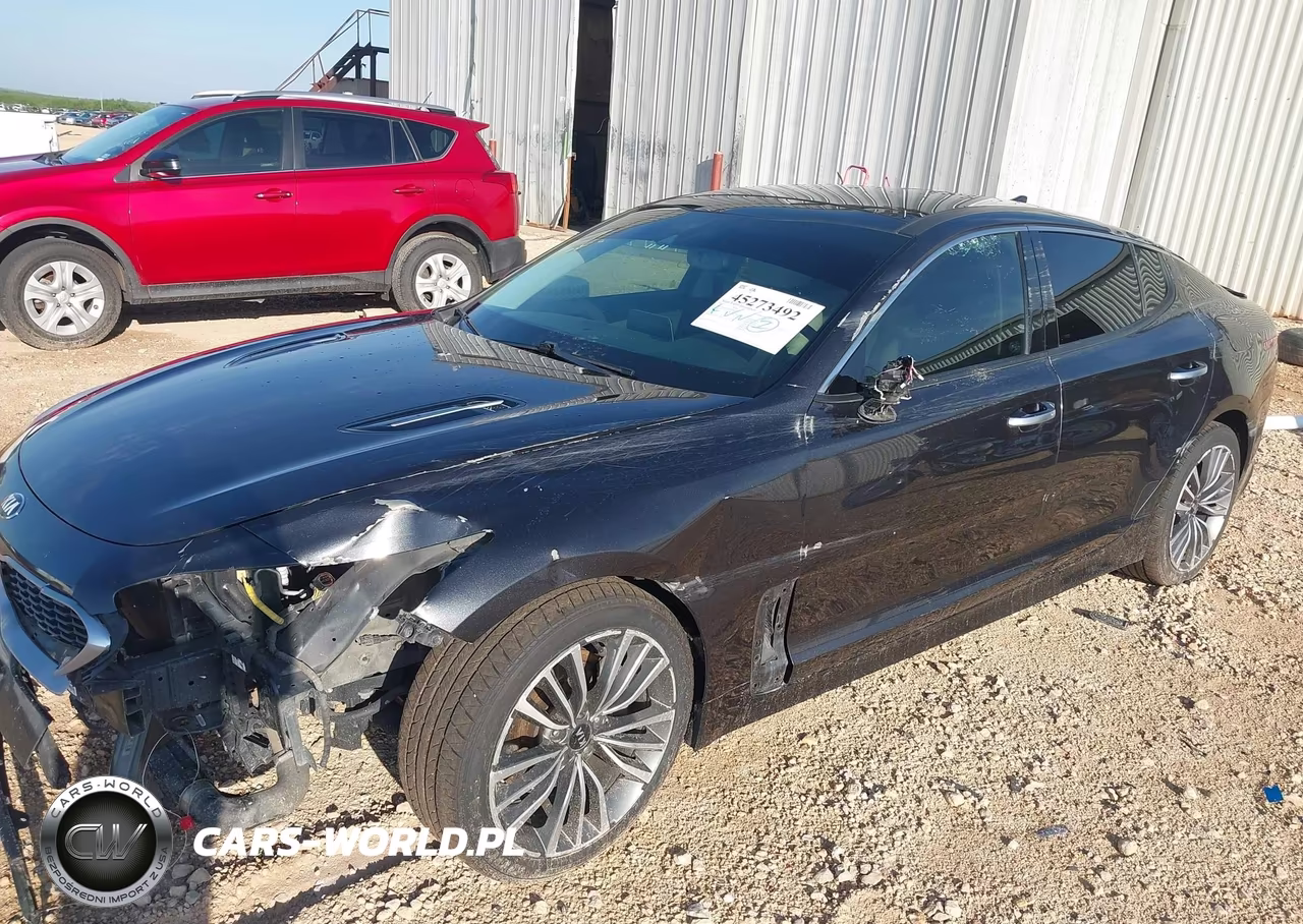 2019 Kia Stinger Premium VIN:KNAE25LA9K6046036 - 18