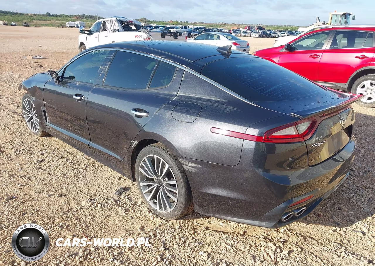 2019 Kia Stinger Premium VIN:KNAE25LA9K6046036 - 3