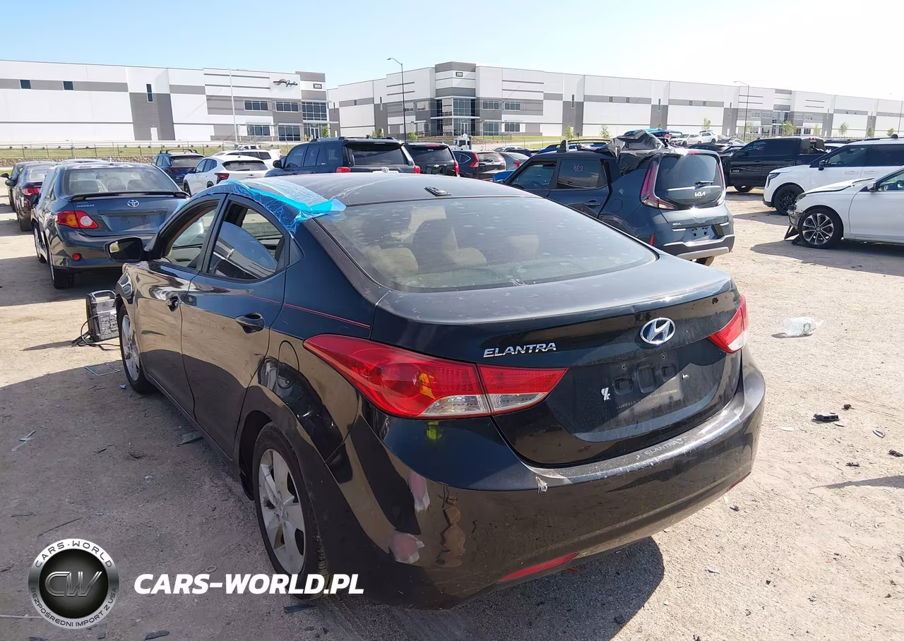 2012 Hyundai Elantra Gls (Ulsan Plant) VIN:KMHDH4AE6CU339768 - 3