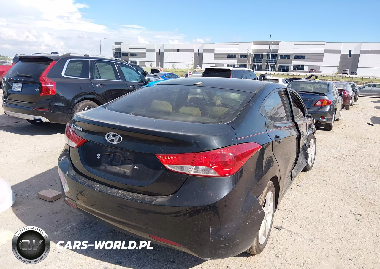 2012 Hyundai Elantra Gls (Ulsan Plant) VIN:KMHDH4AE6CU339768 - 4