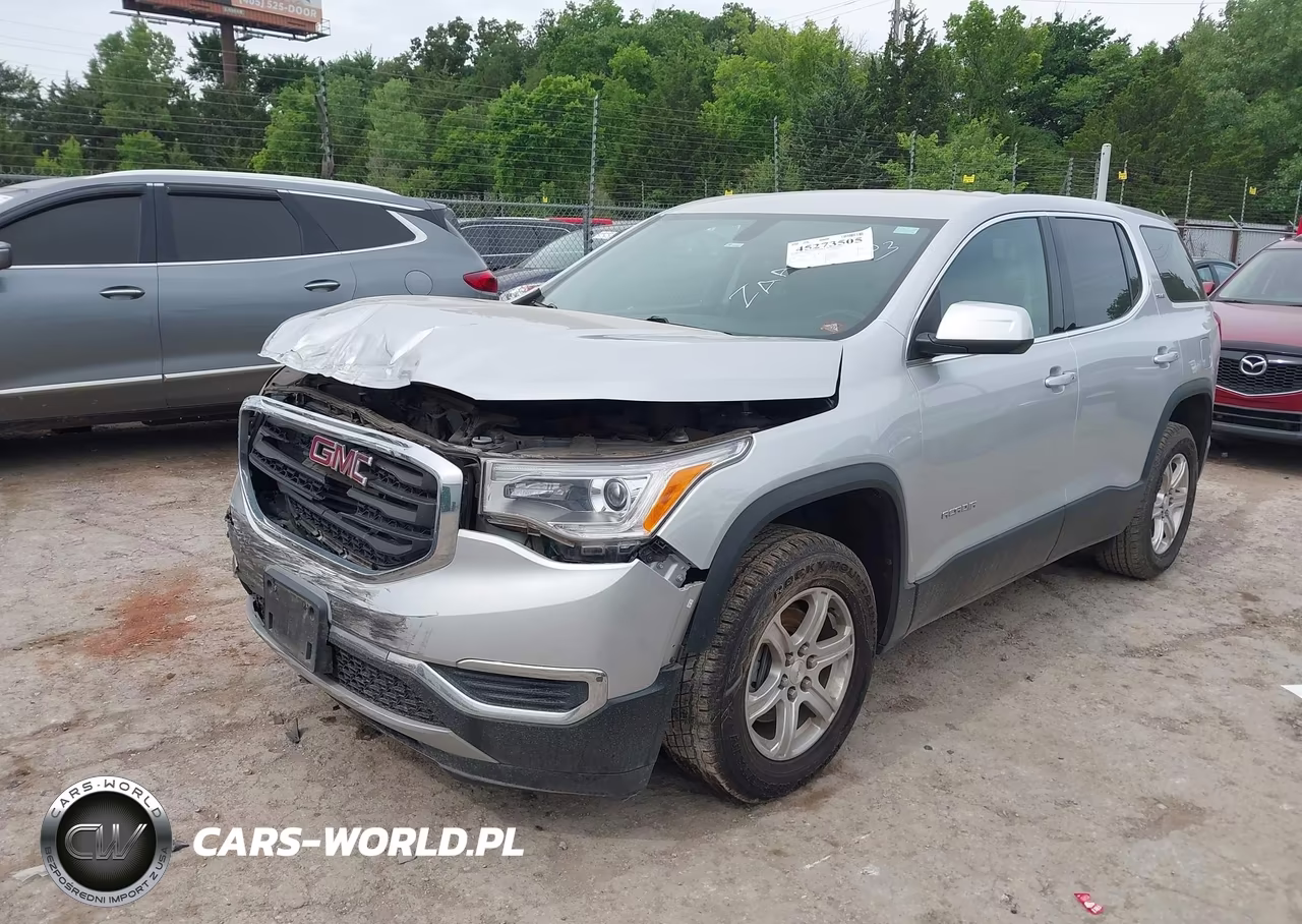 2019 GMC Acadia Sle-1 VIN:1GKKNRLA2KZ187103 - 2