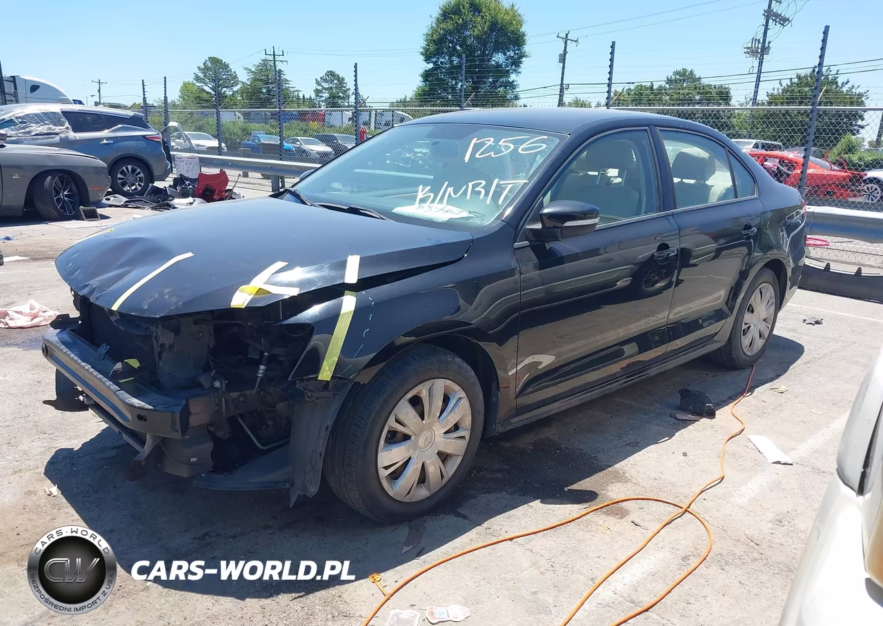 2012 Volkswagen Jetta 2.5L Se VIN:3VWDX7AJ7CM421256 - 2