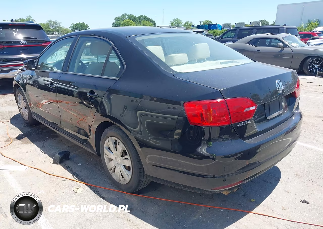 2012 Volkswagen Jetta 2.5L Se VIN:3VWDX7AJ7CM421256 - 3